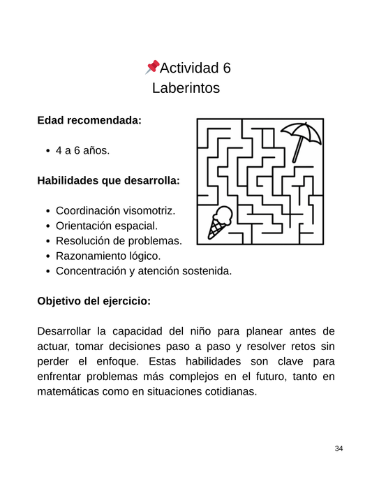 Verano en la playa | Actividades imprimibles para niños (Vol. 1)
