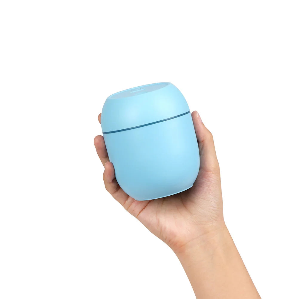 Mini humidificador con luz LED – USB 220 ml