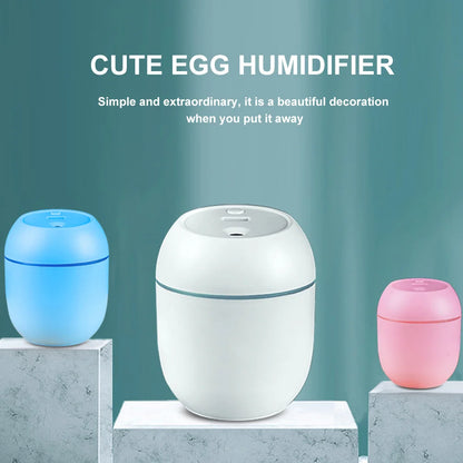 Mini humidificador con luz LED – USB 220 ml