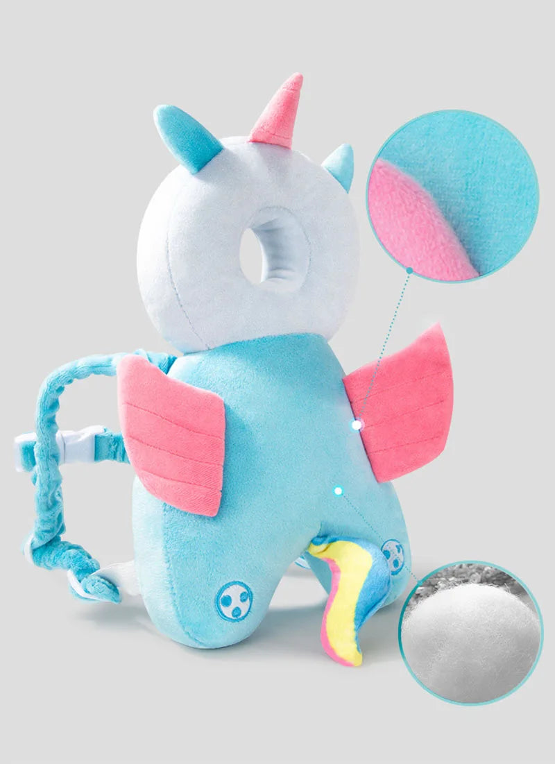 Almohada protectora para bebés que aprenden a caminar (ajustable, transpirable)