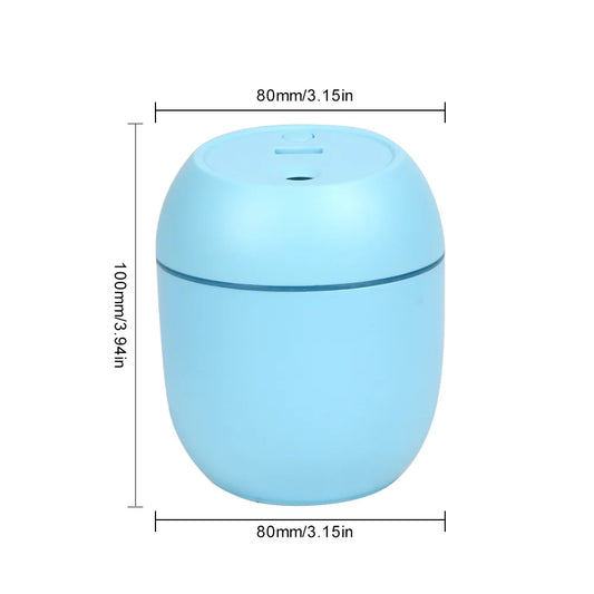 Mini humidificador con luz LED – USB 220 ml