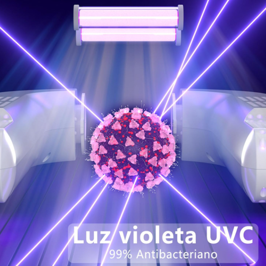 Secador y esterilizador de zapatos con luz UV (plegable, desodorante, recargable)