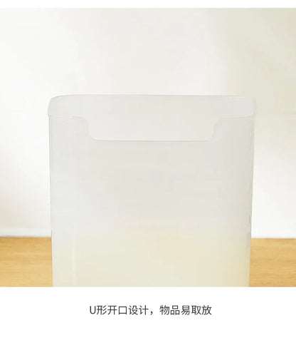 Organizador de cocina y refrigerador – Contenedor plástico para alimentos y especias