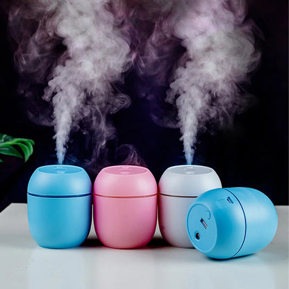 Mini humidificador con luz LED – USB 220 ml