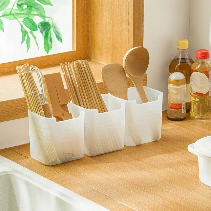 Organizador de cocina y refrigerador – Contenedor plástico para alimentos y especias